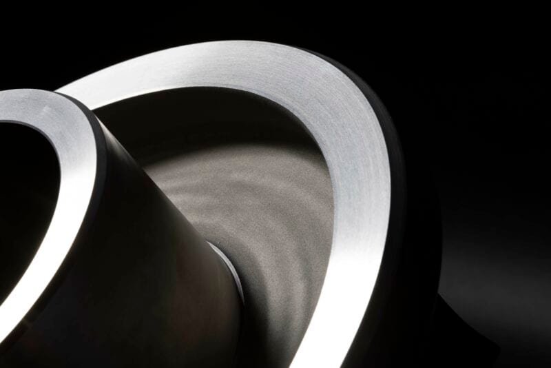Metal component built with Titomic Kinetic Fusion cold spray additive manufacturing
