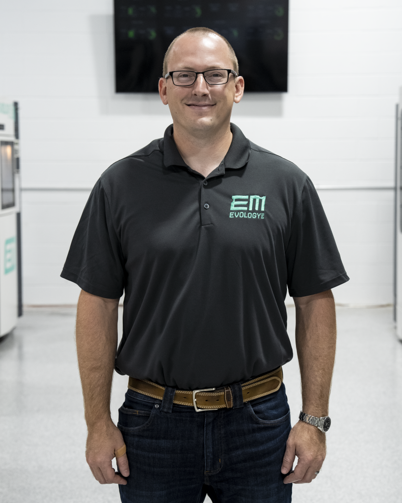 Sean Momsen, Vice President of Business Development and Marketing at Evology Manufacturing